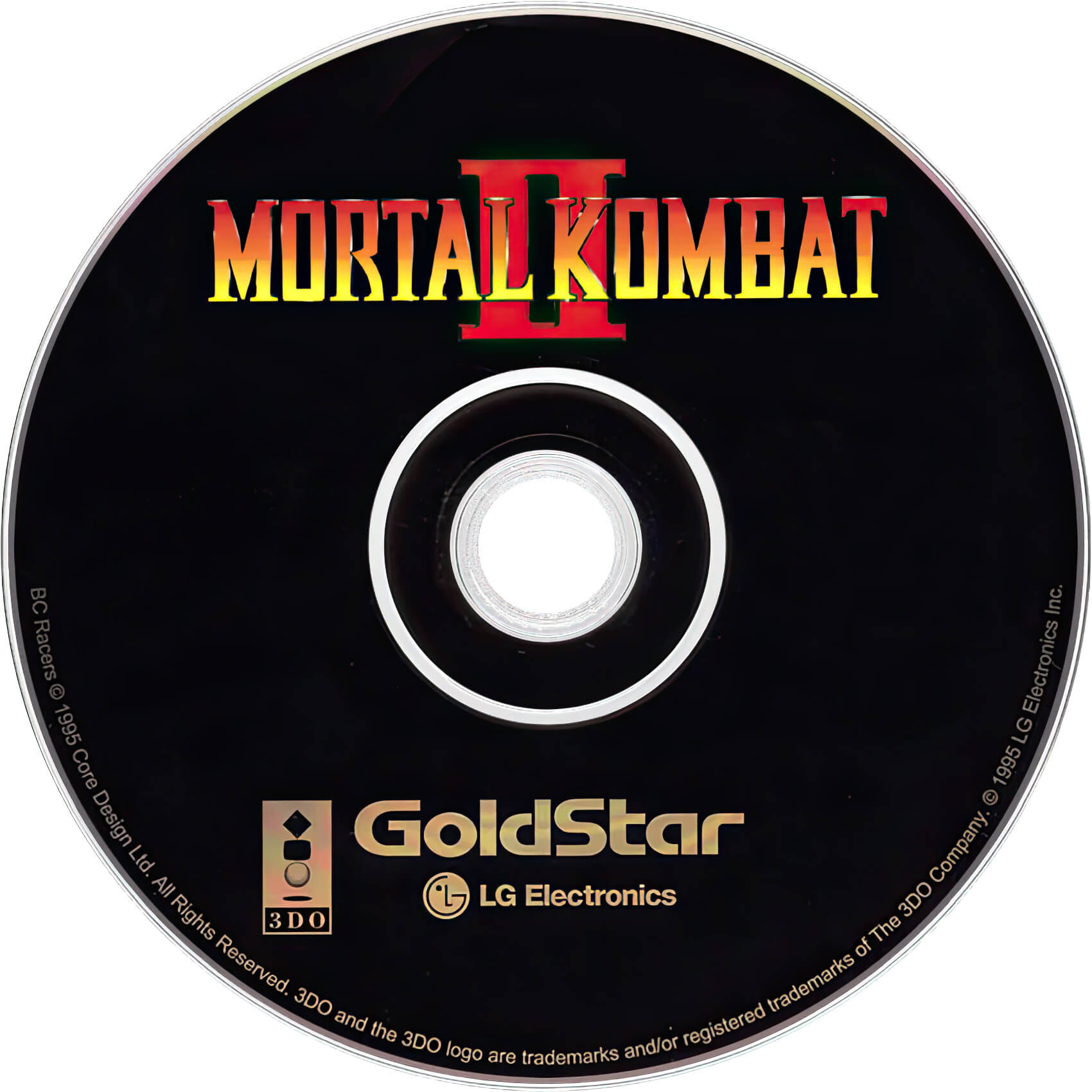 Пиратский диск Mortal Kombat 2 3DO Edition для 3DO